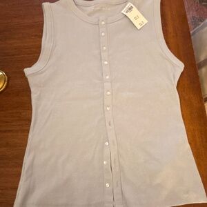 Abercrombie blue tank top